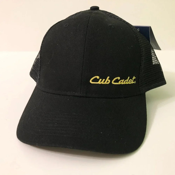 Cub Cadet Trucker Hat Snap Back Black Fersten Worldwide - Picture 11 of 12